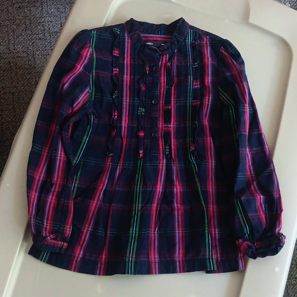 Gap plaid fall top
